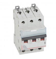 Выключатель автоматический трехполюсный DX3 10000 32А B 16кА  408994  Legrand