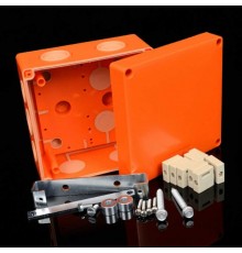 Коробка огнестойкая Е90, 126х126х74, IP66, для инф. кабелей с керамическими клеммниками 8x0,5-4 мм2 KSK 125 (DPO)  KSK 125_DPO  Kopos