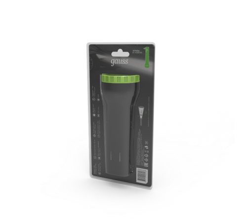 Фонарь ручной GFL101 1W 50lm lead acid 250mAh LED 1/10/120  GF101  Gauss