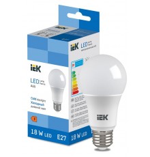 Лампа светодиодная Bulb A65 1850lm 6500K E27  LL-I-A65-18-230-65-E27  IEK