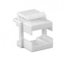 KJ1-SC/DLC-WH Вставка формата Keystone Jack, для проходного адаптера SC или dLC  32485  Hyperline