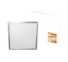 Ультратонкая светодиодная панель ЛП 02 595х595, 3200 лм 40 Вт 6500 К хром, без драйвера, Народная  SQ0329-0233  TDM