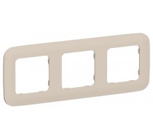 FLITE Artistic Рамка 3-ая РУ-3-А-ФлЛ льняной  FI-M32-31-20-K88  IEK