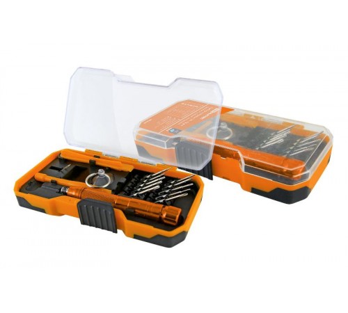 Набор отвертка с битами для мелкой электроники, №1, 15 предметов "Алмаз"  SQ1019-0201  TDM