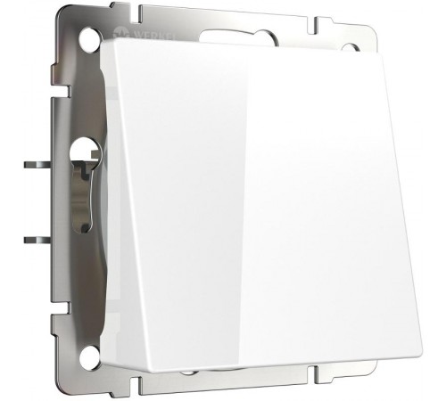 W1150201/ Электроустановочные изделия - Вывод кабеля (белый)  a051119  Werkel