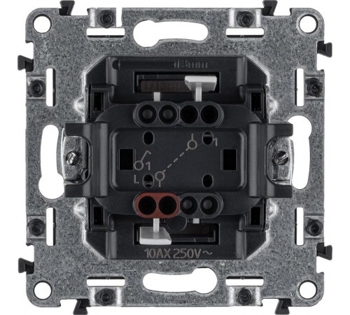 Valena ALLURE DIY Белый Выключатель 1-клавишный 10А 250В  752701  Legrand