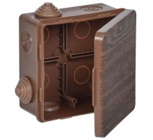 Коробка расп. КМ 100х100х50мм о/к IP54 8 вв. дуб  UKO31-100-100-050-K24-54  IEK