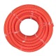Труба гибкая гофрированная ПНД 40мм с протяжкой Plast (25м) оранжевый  tpnd-40-o  EKF