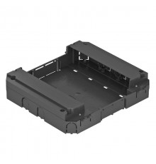 Монтажная коробка MT45V0 для лючков и кассетных рамок номинального размера 9/R9 (полиамид,черный) (MT45V 0)  7408698  OBO Bettermann