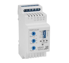 Реле контроля напряжения и фаз OptiDin РНПП-311М-24DC-УХЛ4  240051  КЭАЗ