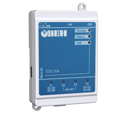 Программируемый логический контроллер ПЛК304-24-CS  53437  ОВЕН