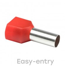 Наконечник штыревой втулочный изолированный НШвИ(2) 10,0-14 (50шт.) EKF PROxima  nhvi2-10,0-14  EKF