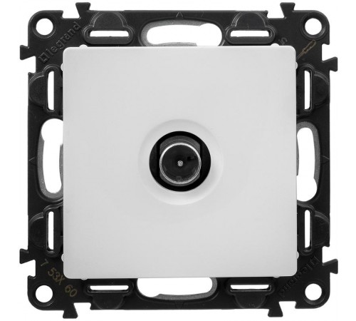 Valena LIFE DIY Белый Розетка TV оконечная 10дБ 0-862 МГц.  753460  Legrand