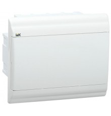 Корпус пластиковый встраиваемый на 9 модулей ЩРВ-П-9 IP41 (210х252х102мм) PRIME белая дверь  MKP82-V-09-WD-41-20  IEK