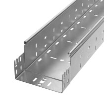 Лоток перфорированный Профи INOX (AISI 304) 150х100x3000 (1,5 мм) (6 м/уп)  PR16.13283  Промрукав