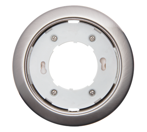 Светильник точечный встраиваемый под лампу ДВО PGX53 10639.27 15Вт GX53 IP20 никель матовый  1016829  Jazzway