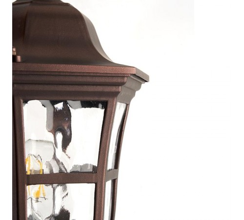 Светильник садово-парковый, 60W 230V IP44 коричневый, PL696  11698  FERON