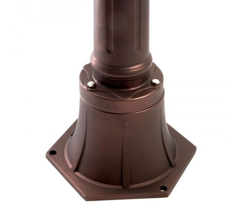 Светильник садово-парковый, 60W 230V IP44 коричневый, PL696  11698  FERON