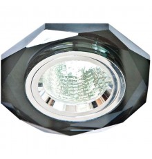 Светильник точечный встраиваемый под лампу 8020-2 MR16 50W G5.3 серый, серебро/ Grey-Silver  19704  FERON