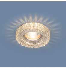 Светильник точечный встраиваемый 2213 MR16 CL прозрачный  a040429  Elektrostandard