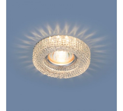 Светильник точечный встраиваемый 2213 MR16 CL прозрачный  a040429  Elektrostandard