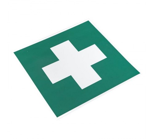 Наклейка "Аптечка первой медицинской помощи" EC01 (200х200мм.) EKF PROxima  an-4-03  EKF