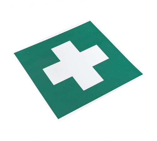 Наклейка "Аптечка первой медицинской помощи" EC01 (200х200мм.) EKF PROxima  an-4-03  EKF