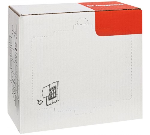 Practibox S Пластиковый щиток Встраиваемый 1X6 Дымчатая дверь  134556  Legrand