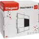 Practibox S Пластиковый щиток Встраиваемый 1X6 Дымчатая дверь  134556  Legrand