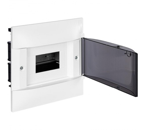 Practibox S Пластиковый щиток Встраиваемый 1X6 Дымчатая дверь  134556  Legrand