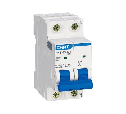 Выключатель автоматический однополюсный NXB-63 1P+N 3A 6кА х-ка B (R)  814075  CHINT