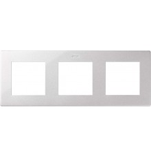 Simon 24 Алюминий Рамка 3-ая  2400630-033  Simon