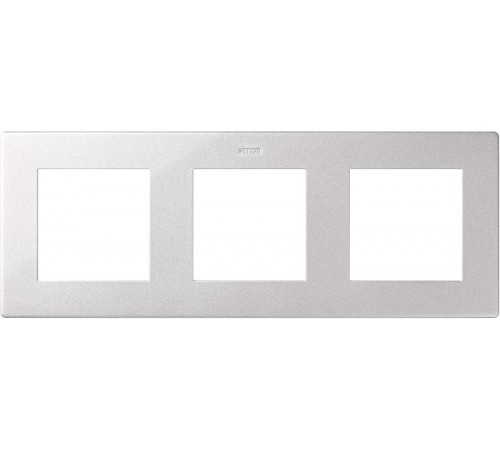 Simon 24 Алюминий Рамка 3-ая  2400630-033  Simon