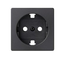 Simon 82 Накладка на розетку двухполюсную с заземляющим контактом, с защитными шторками, S82, S82N, S82 Detai  82041-38  Simon