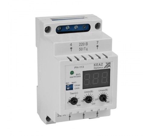 Реле напряжения OptiDin РН-113-УХЛ3.1  114058  КЭАЗ