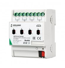 INTELLIGENT ARLIGHT Релейный модуль KNX-704-SW16-DIN (BUS, 4x16A)  025661  Arlight