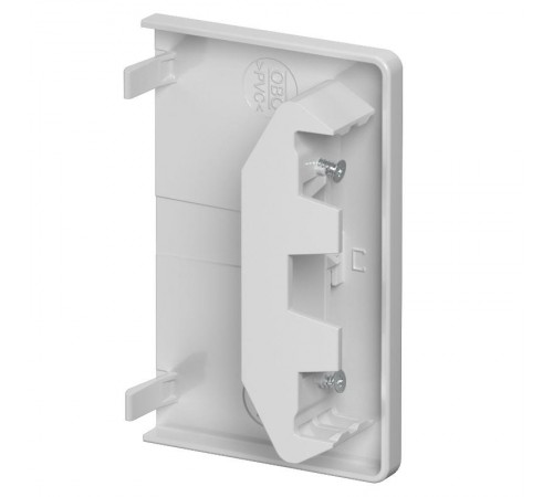 Торцевая заглушка кабельного канала Rapid 80 70x110 мм (ПВХ,светло-серый) (GK-E70110LGR)  6274372  OBO Bettermann