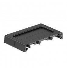 Кабельный вывод 48x77x12 мм, черный  6288638  OBO Bettermann