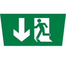 Пиктограмма ДСО-101-IP65 "Фигура вниз слева"  62305DEK  DEKraft