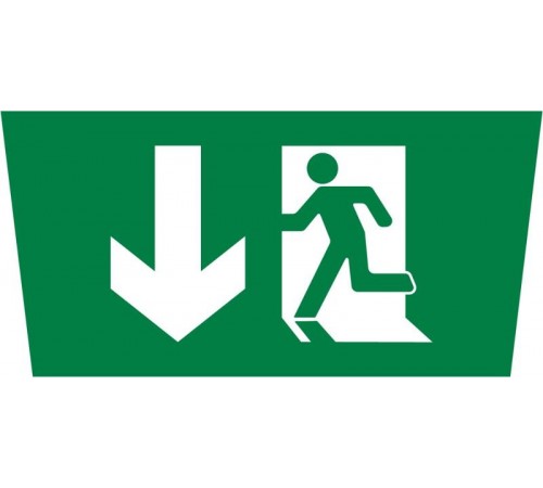 Пиктограмма ДСО-IP65 "Фигура вниз слева"  60487DEK  DEKraft