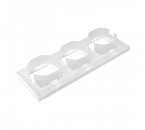 3 - местная рамка, IP44, белая, пластик Эпика EKF  UP1-FPW-03-44  EKF