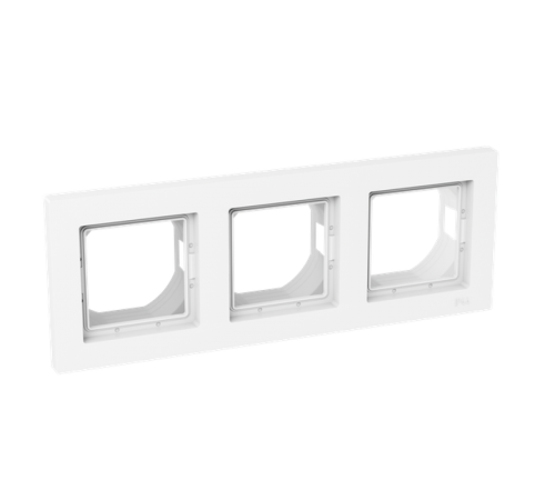 3 - местная рамка, IP44, белая, пластик Эпика EKF  UP1-FPW-03-44  EKF
