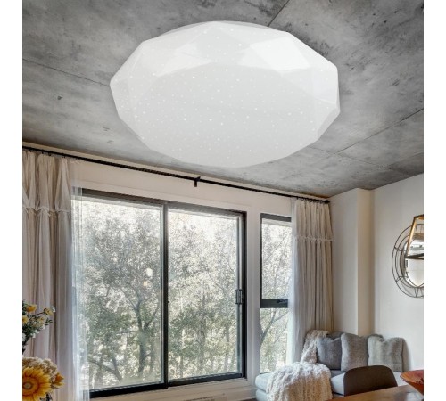 Светильник потолочный светодиодный SPB-6-50-6,5K Sparkle 50Вт 6500K  Б0054488  ЭРА