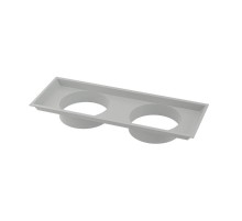 Адаптер воздуховода для потолочного кондиционера 3000-4000 Вт, RAL7035  R5KLMCNV05  DKC