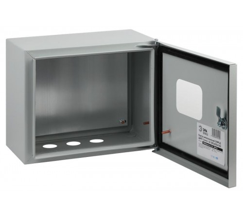  Щит с монтажной панелью металлический ЩМПг (окно)-02 IP54 (250х300х175) SIMPLE  Б0041661  ЭРА