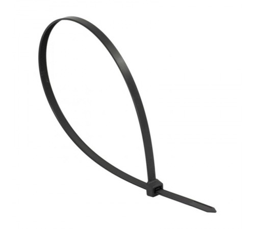 Хомут P6.6 стандартный (ч), 12.4x1000 (100шт) FlexLock PROxima  plc-fl-ctsb-12.4x1000  EKF