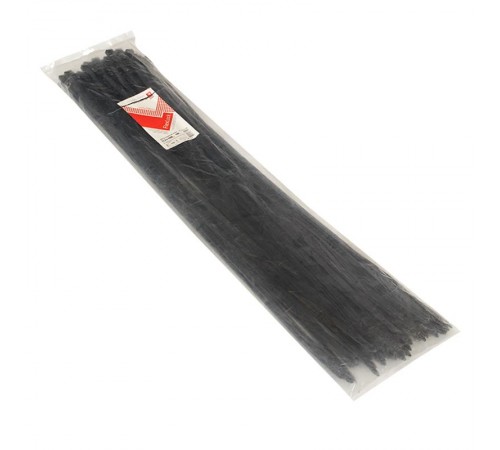 Хомут P6.6 стандартный (ч), 12.4x1000 (100шт) FlexLock PROxima  plc-fl-ctsb-12.4x1000  EKF