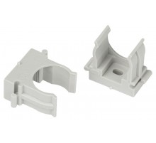 Крепеж клипса для труб  CLIP-20-G-MP d 20мм серый для монтажного пистолета (прямой монтаж) 100шт CLIP-20-G-MP  Б0062104  ЭРА