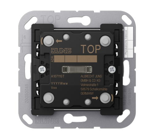 Кнопочный модуль "стандарт" F10 на 1 группу; A500  A10711ST  Jung