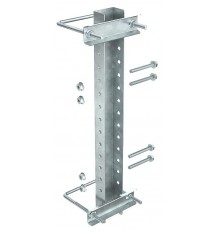 Крепление к опорам огражд. 40-62мм для 2-консолей HDZ IEK  CLM50D-CO-062-2-HDZ  IEK